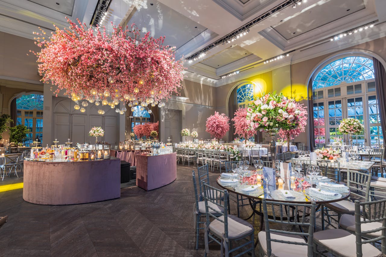 beautiful wedding reception hall